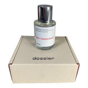 NIB Dossier Fruity Brown Sugar 1.7 Fluid Ounces Perfume